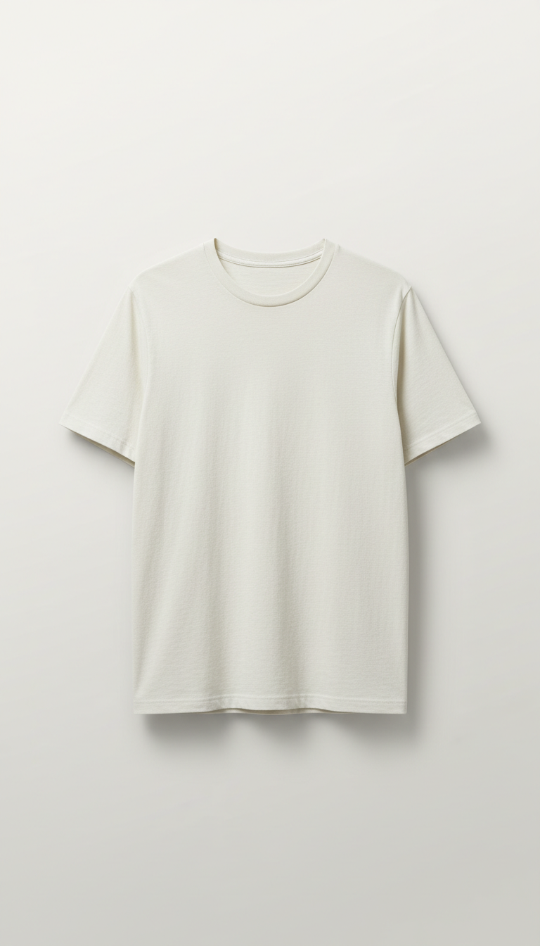 T-shirt cotone organico off-white
